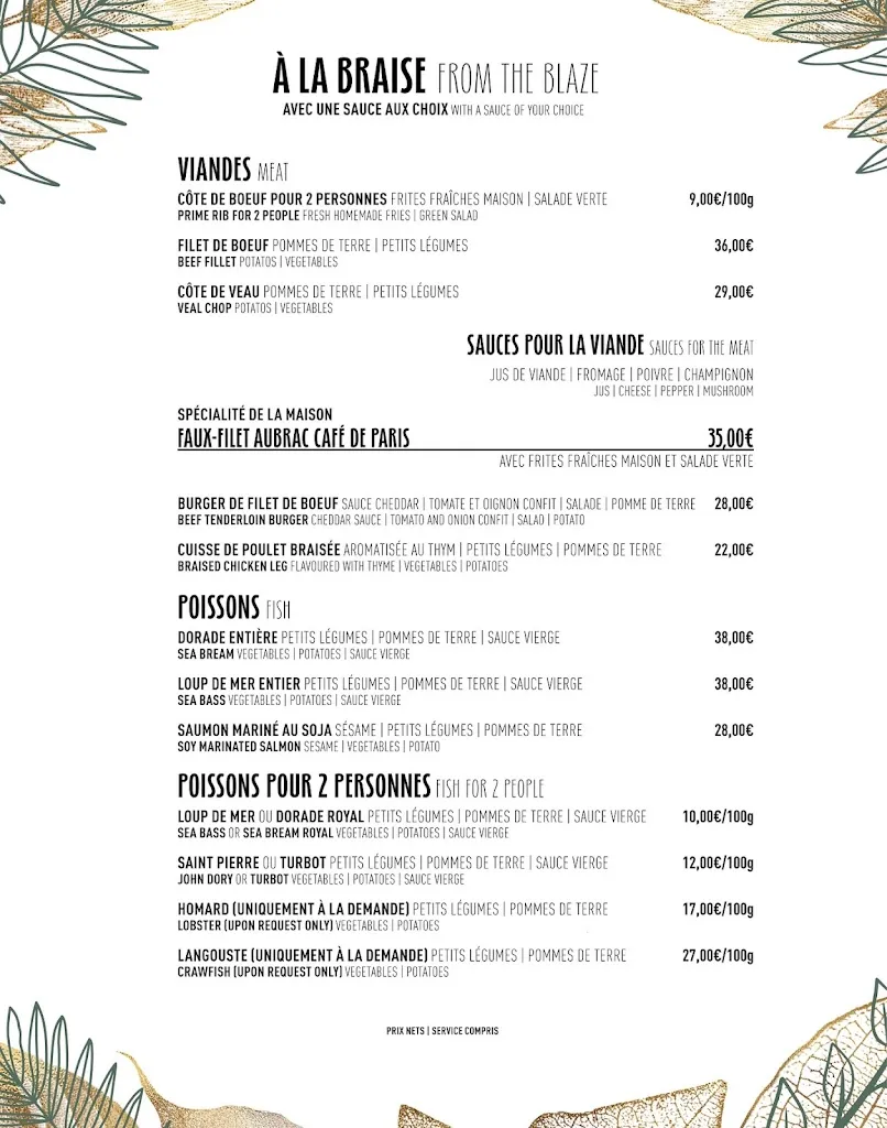 Menu_Emerald_Cavalaire-sur-Mer_image_1