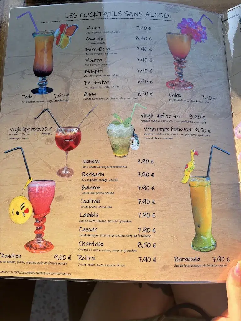 Menu_La Rhum Caffée_Cavalaire-sur-Mer_immagine_2