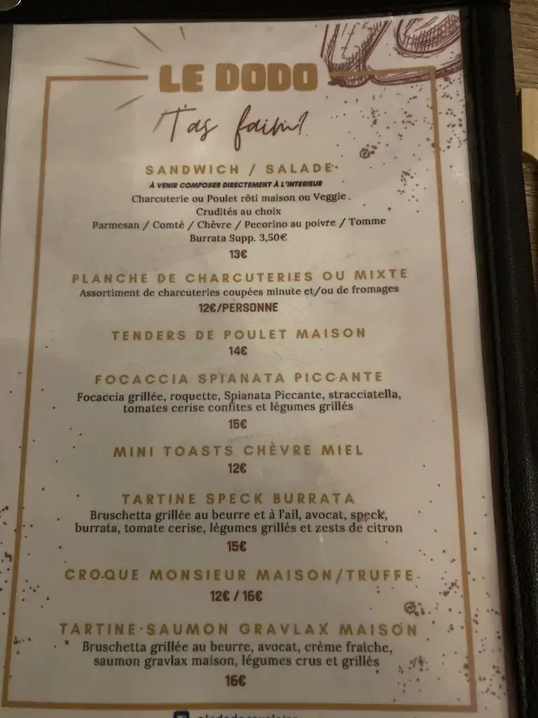 Menu_Le Dodo_Cavalaire-sur-Mer_image_4