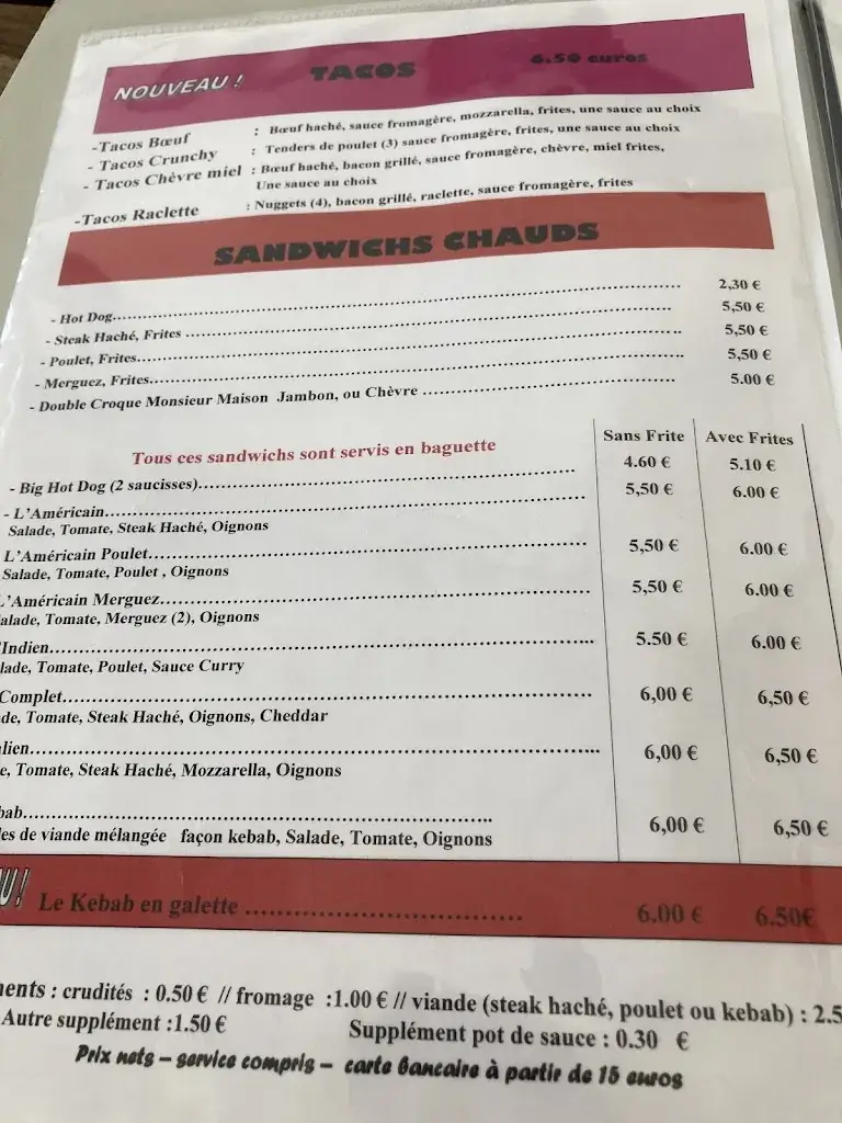 Menu_Le Croissant De Mer_Cavalaire-sur-Mer_image_2