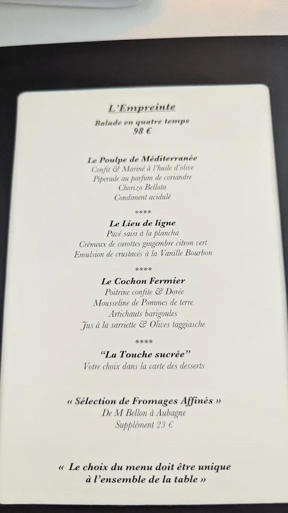 Menu_La Table de Nans_Ciotat_image_1