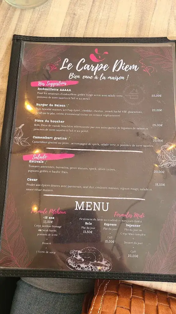Menu_Le Carpe Diem_Ciotat_image_1