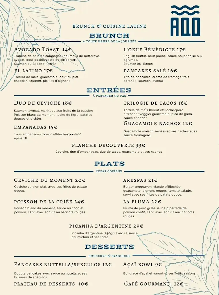 Menu_AQO La Ciotat_Ciotat_image_1