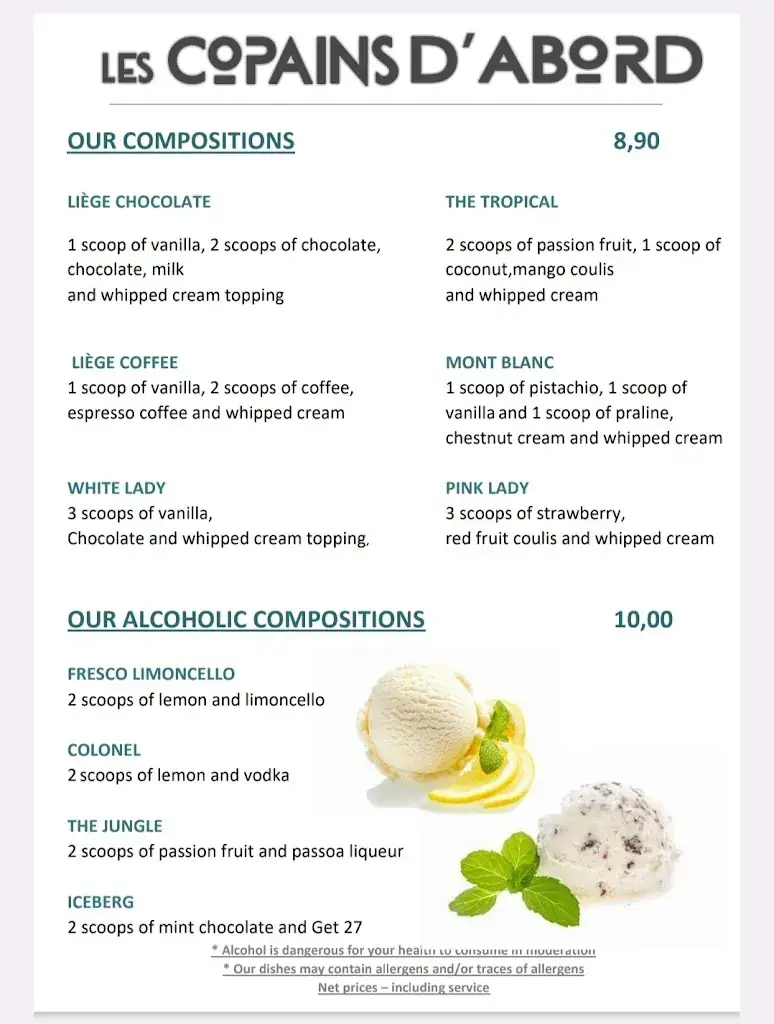 Menü_Les Copains d'abord - Restaurant La Ciotat_Ciotat_Bild_2