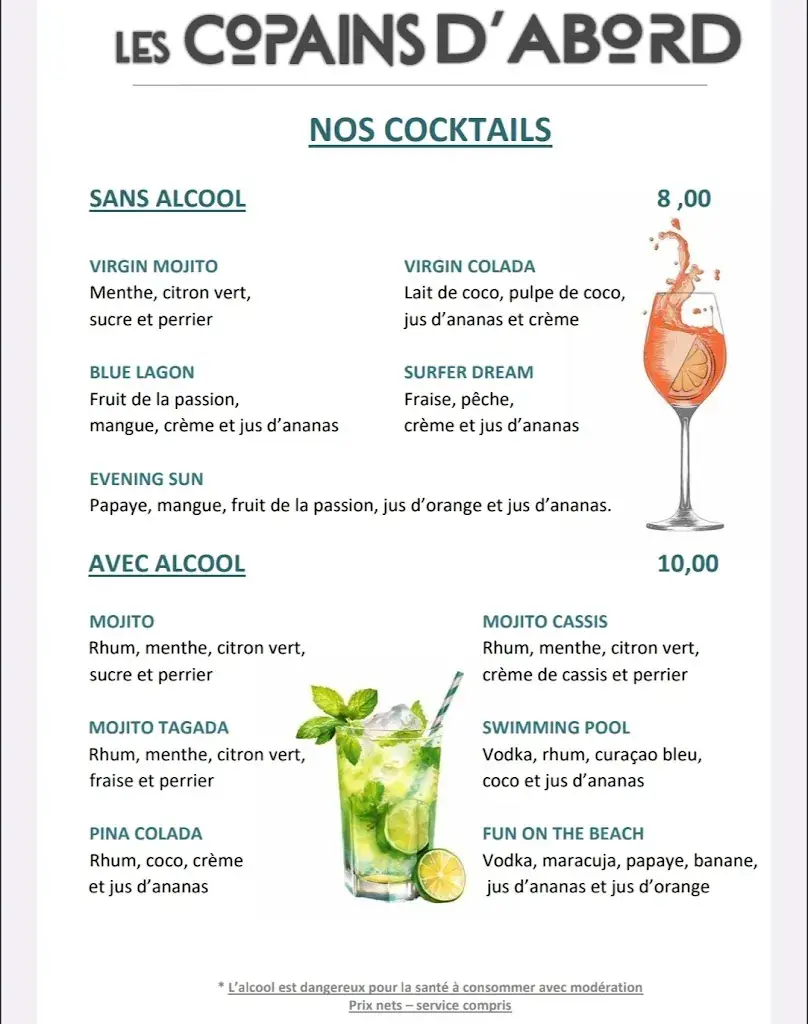 Menü_Les Copains d'abord - Restaurant La Ciotat_Ciotat_Bild_3