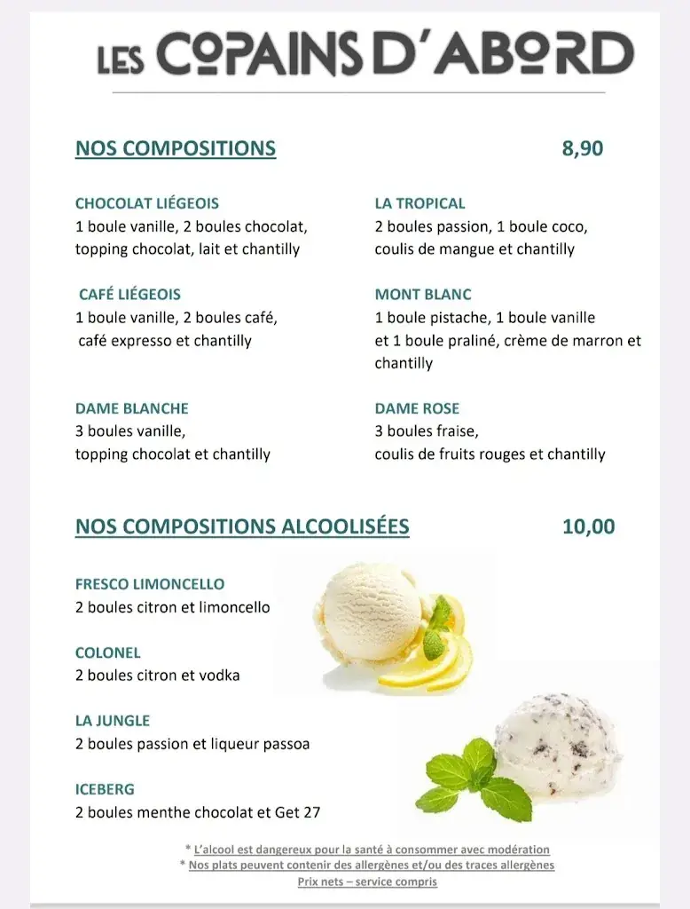 Menü_Les Copains d'abord - Restaurant La Ciotat_Ciotat_Bild_4