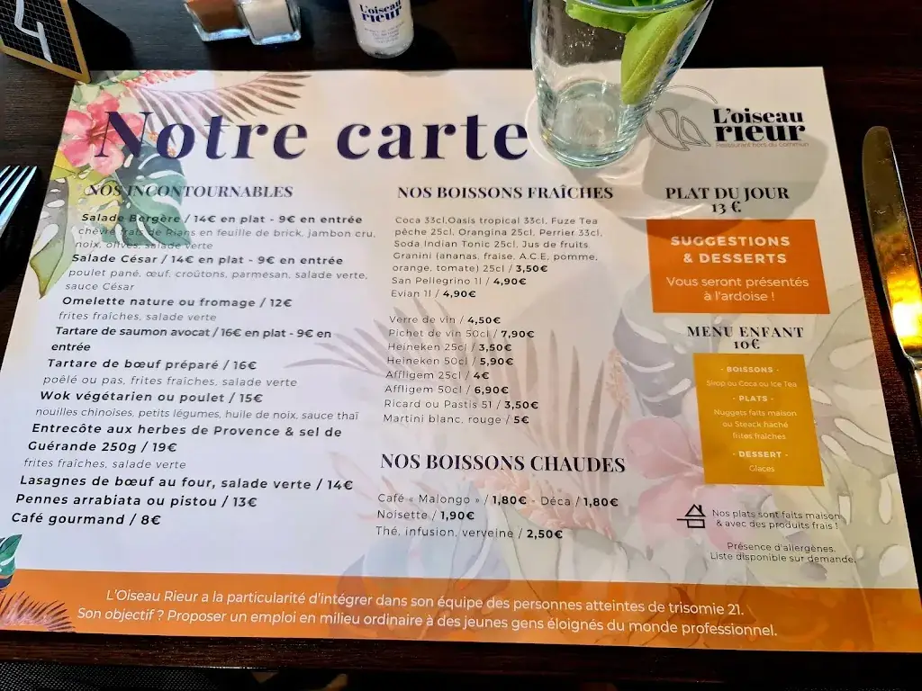 Menu_L'Oiseau rieur_Ciotat_immagine_1