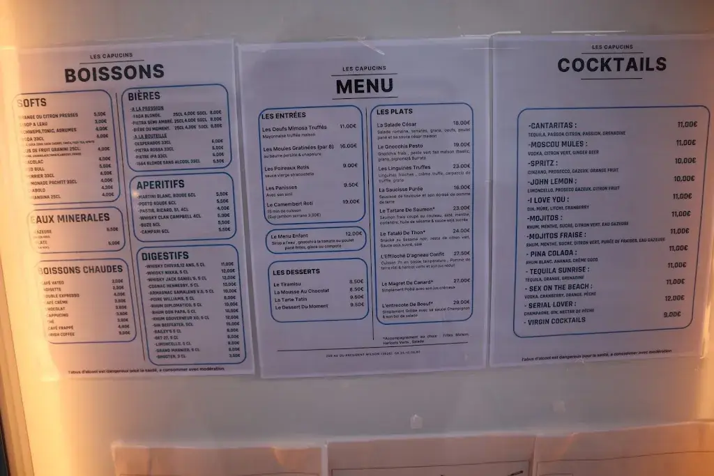 Menu_La brasserie des capucins_Ciotat_immagine_2