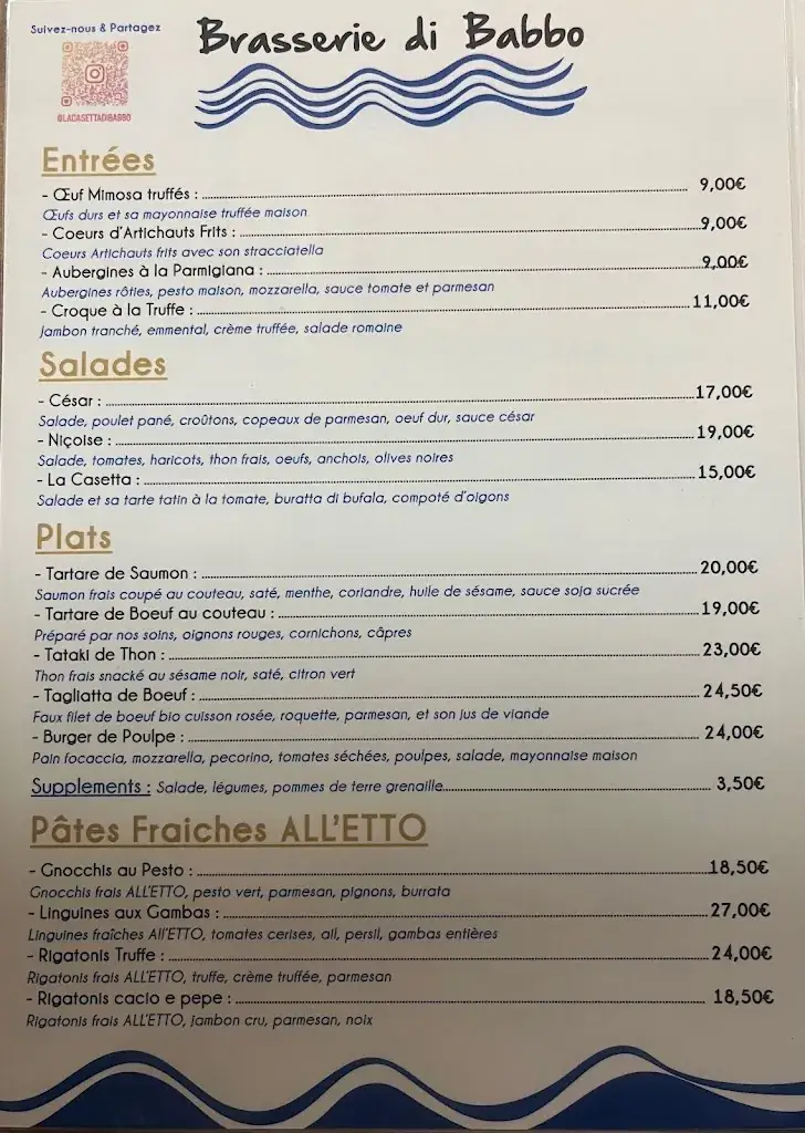 Menu_La brasserie des capucins_Ciotat_immagine_3