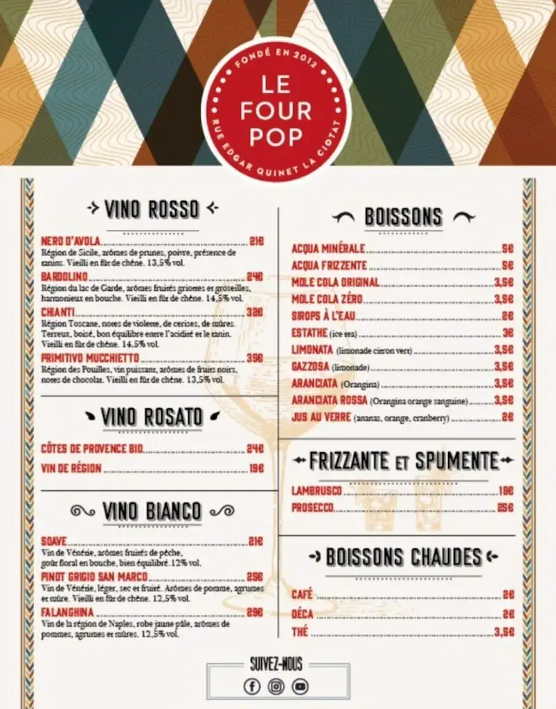 Menu_Le Four Pop_Ciotat_image_3