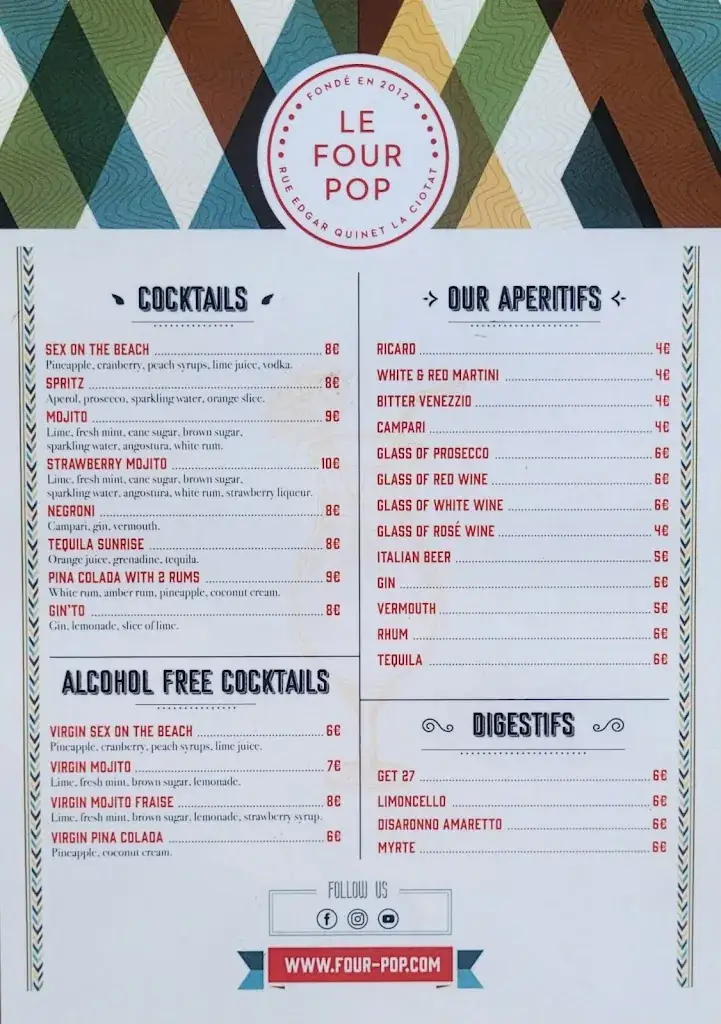 Menu_Le Four Pop_Ciotat_image_4