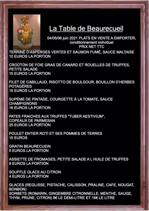 Menu_La Table de Beaurecueil_Beaurecueil_immagine_2