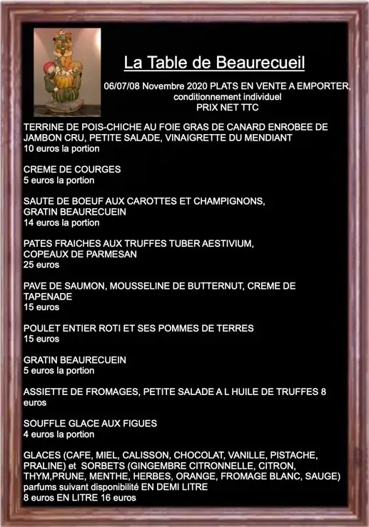 Menu_La Table de Beaurecueil_Beaurecueil_immagine_4