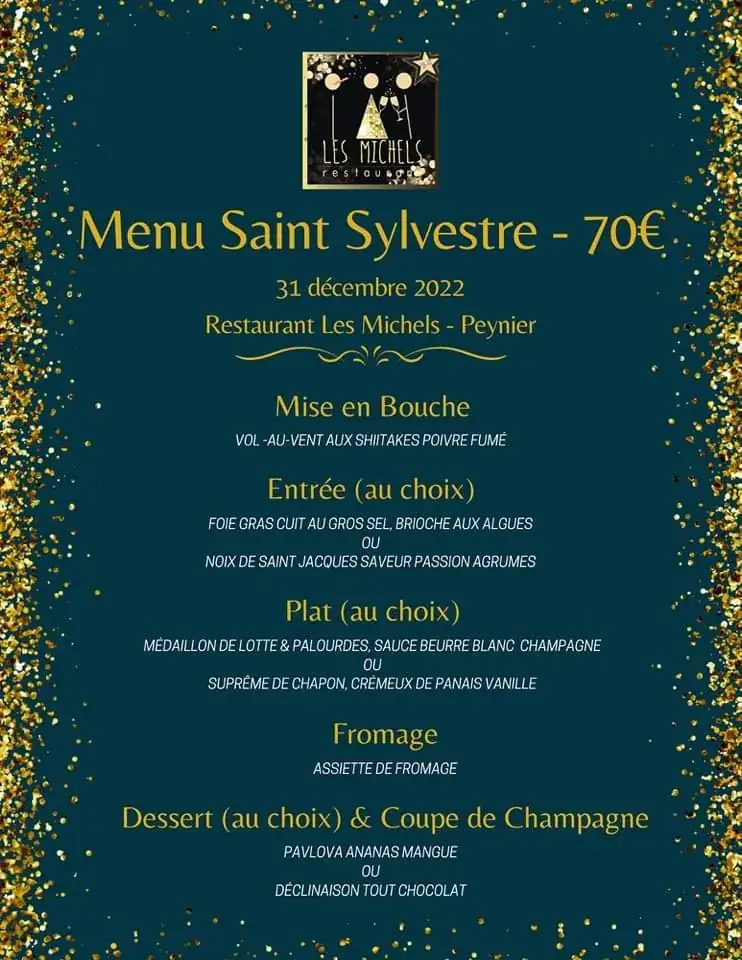Menu_Les Michels Restaurant_Peynier_image_1