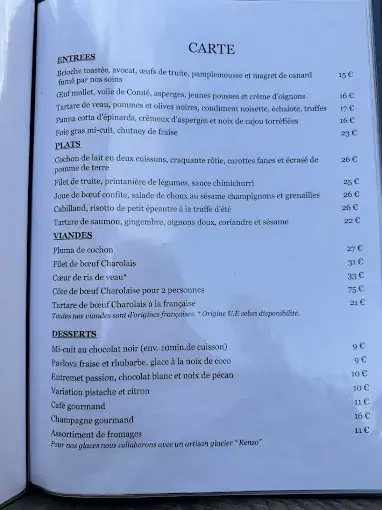 Menu_L'Instant Gourmand_Cavaillon_image_1