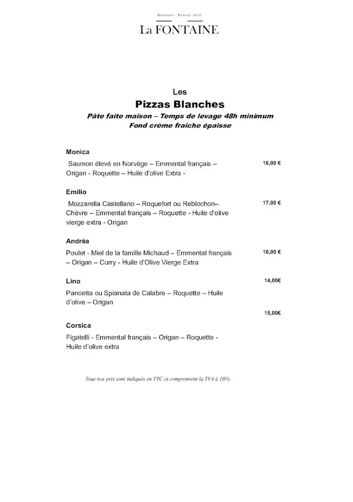 Menu_La Fontaine_Cavaillon_image_1