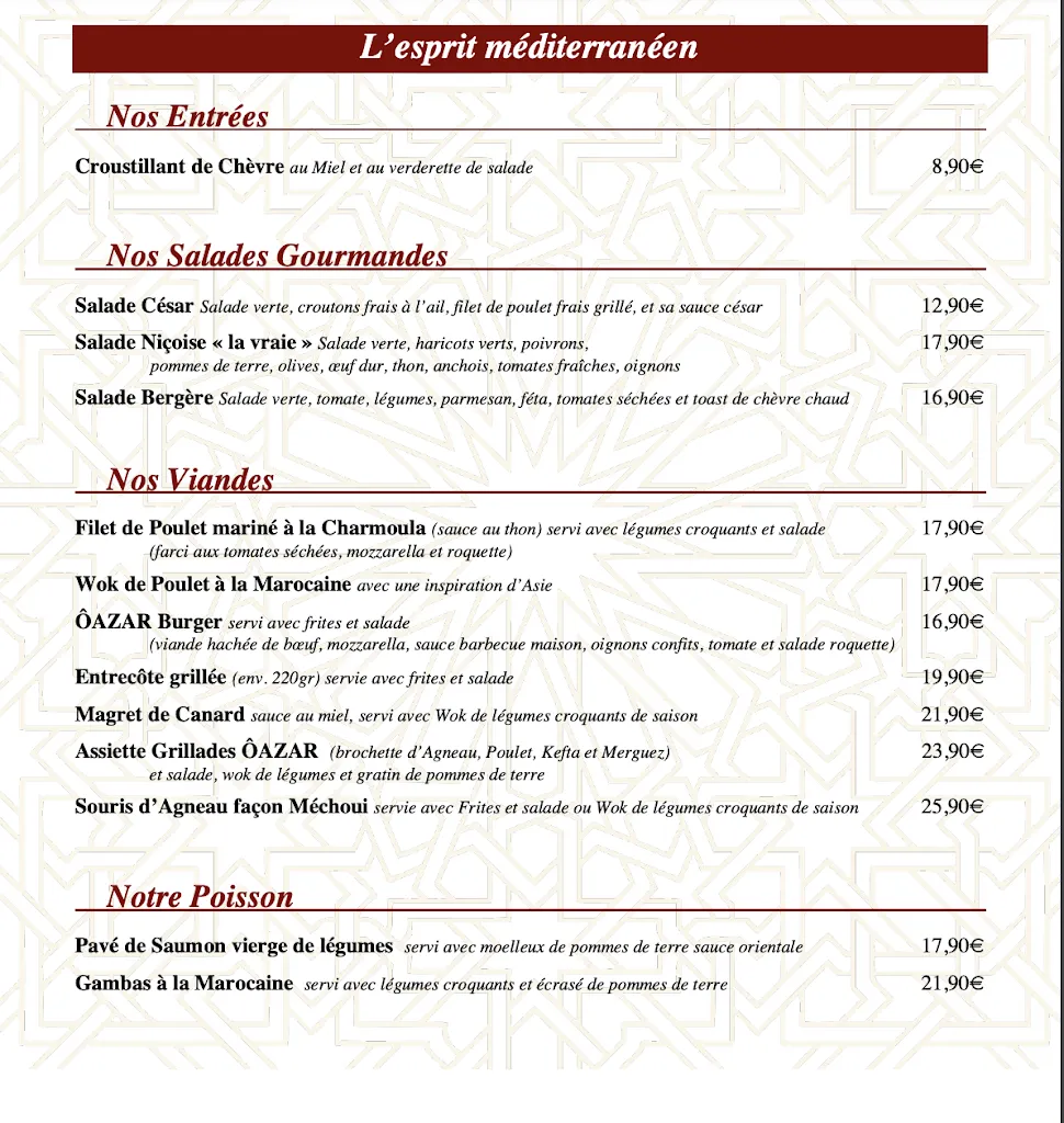 Menu_ÔAZAR_Cavaillon_image_3