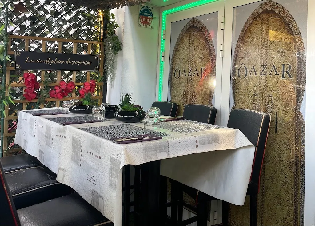 ÔAZAR restaurant in Cavaillon