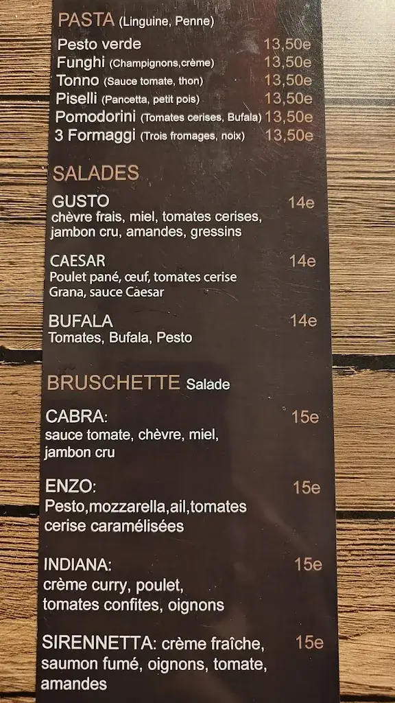 Menu_Bistrot Ô Méryl_Cavaillon_image_2