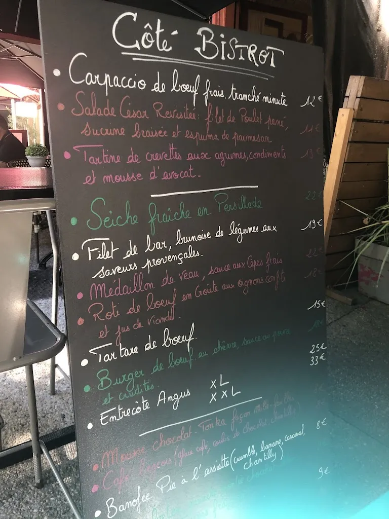 Menu_Côté Bistrot - Restaurant Cavaillon_Cavaillon_image_1