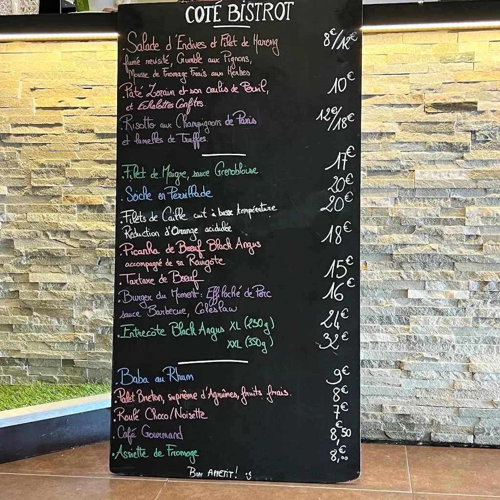 Menu_Côté Bistrot - Restaurant Cavaillon_Cavaillon_image_2