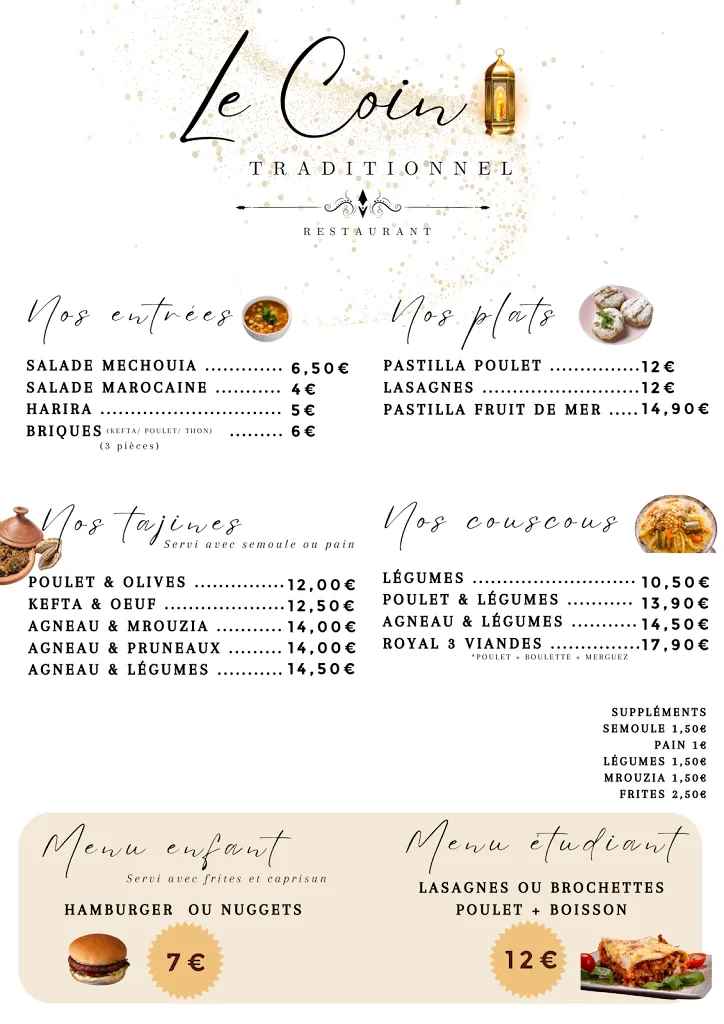 Menu_Le Coin Traditionnel_Cavaillon_image_2