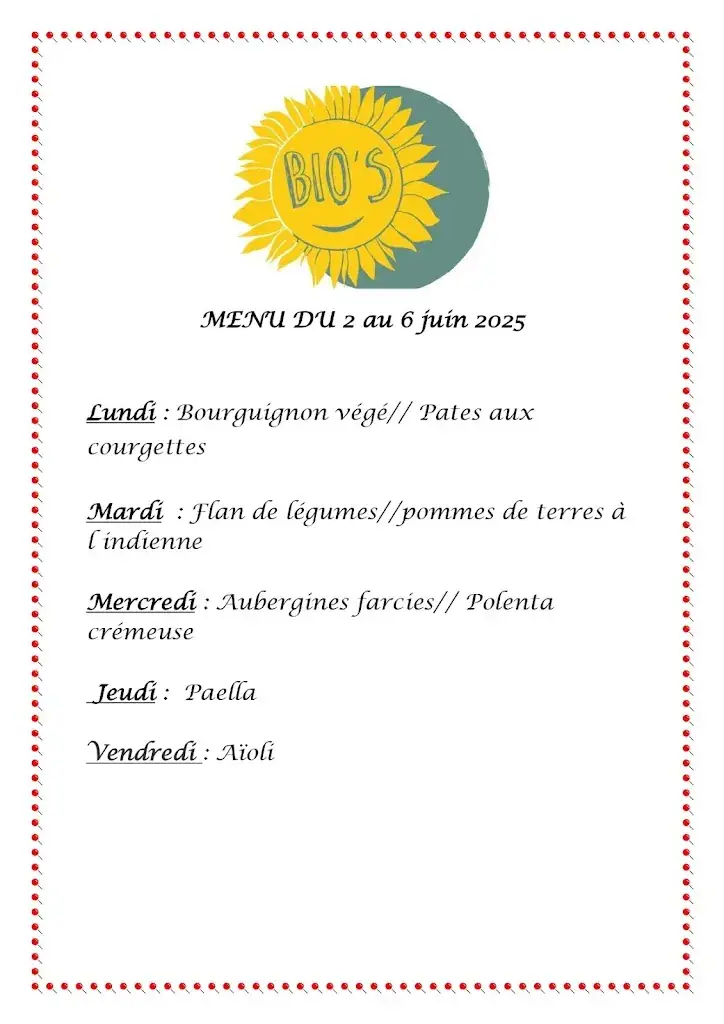 Menu_Bio's_Cavaillon_image_1