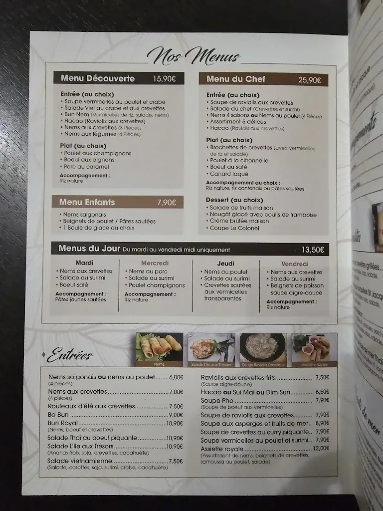 Menu_Hotel Restaurant Chez An_Cavaillon_immagine_3