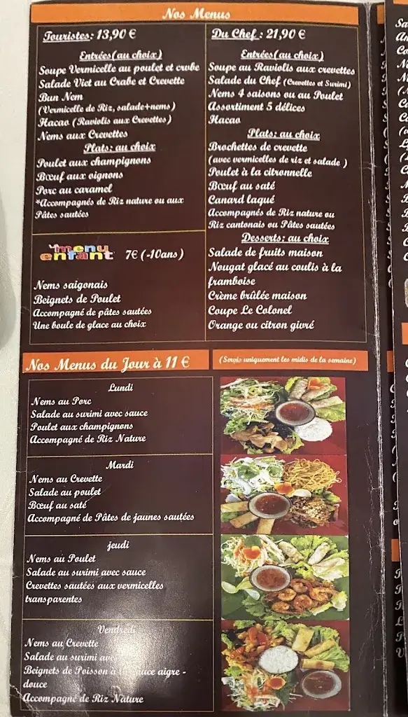 Menu_Hotel Restaurant Chez An_Cavaillon_immagine_4