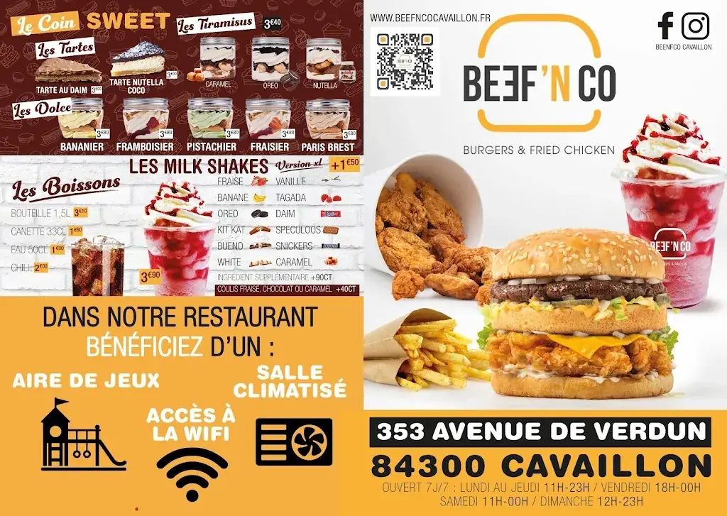 Menu_Beef'N Co_Cavaillon_image_2