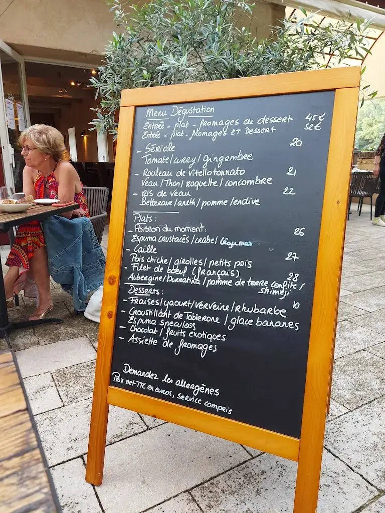 Menu_L'AUBERGE DES CARRIERES LUBERON_Taillades_image_1