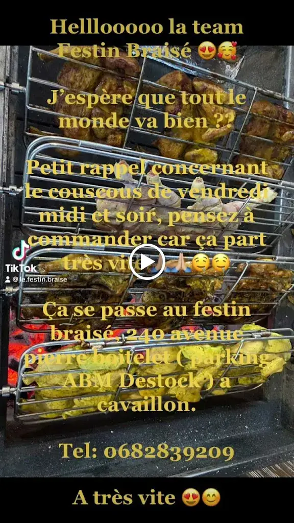 Menu_Le Festin Braisé_Cavaillon_image_2