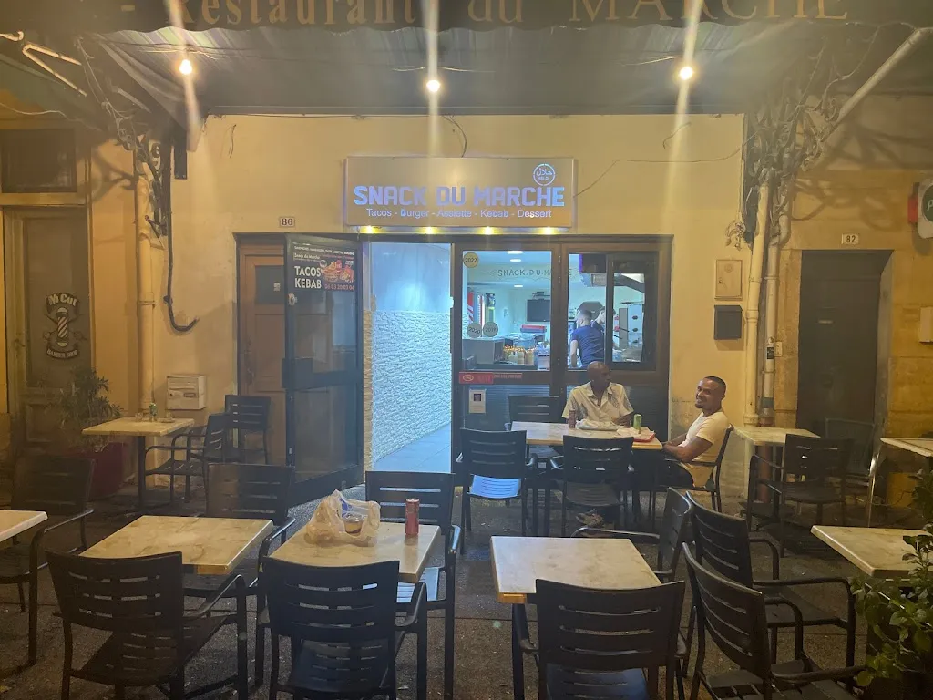 Snack du marché restaurant in Cavaillon