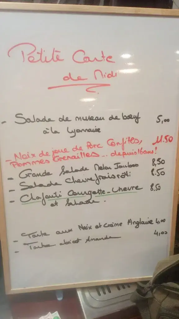Menu_Le Coquet Bar_Cavaillon_image_4
