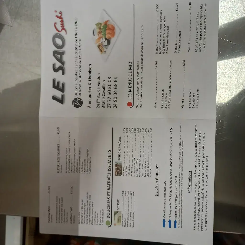 Menu_Le Sao_Cavaillon_image_4