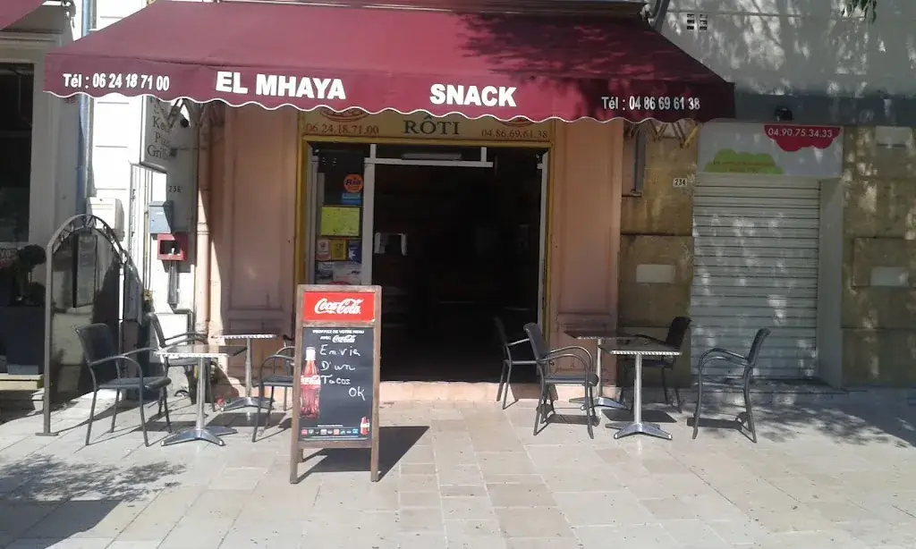 Khammam El Maya Snack Abdelali restaurant in Cavaillon