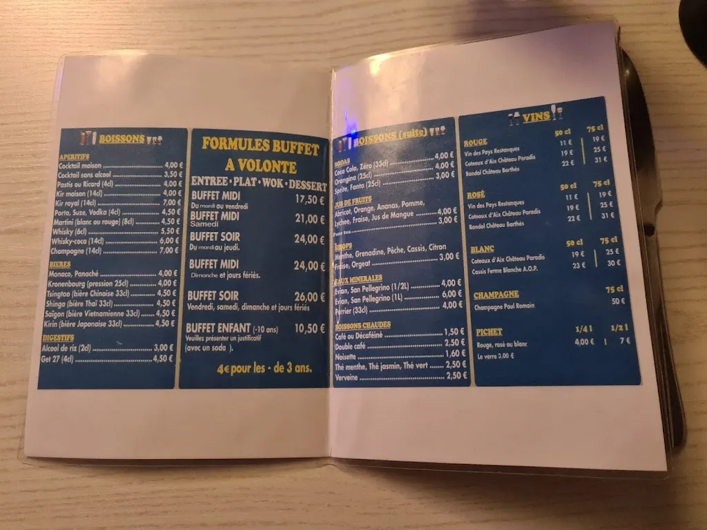 Menu_Restaurant asiatique Zen garden_Châteauneuf-les-Martigues_image_1