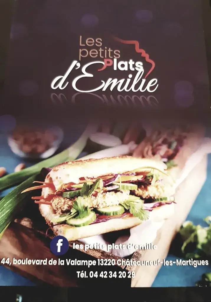 Menu_Restaurant les petits plats d'emilie_Châteauneuf-les-Martigues_image_1