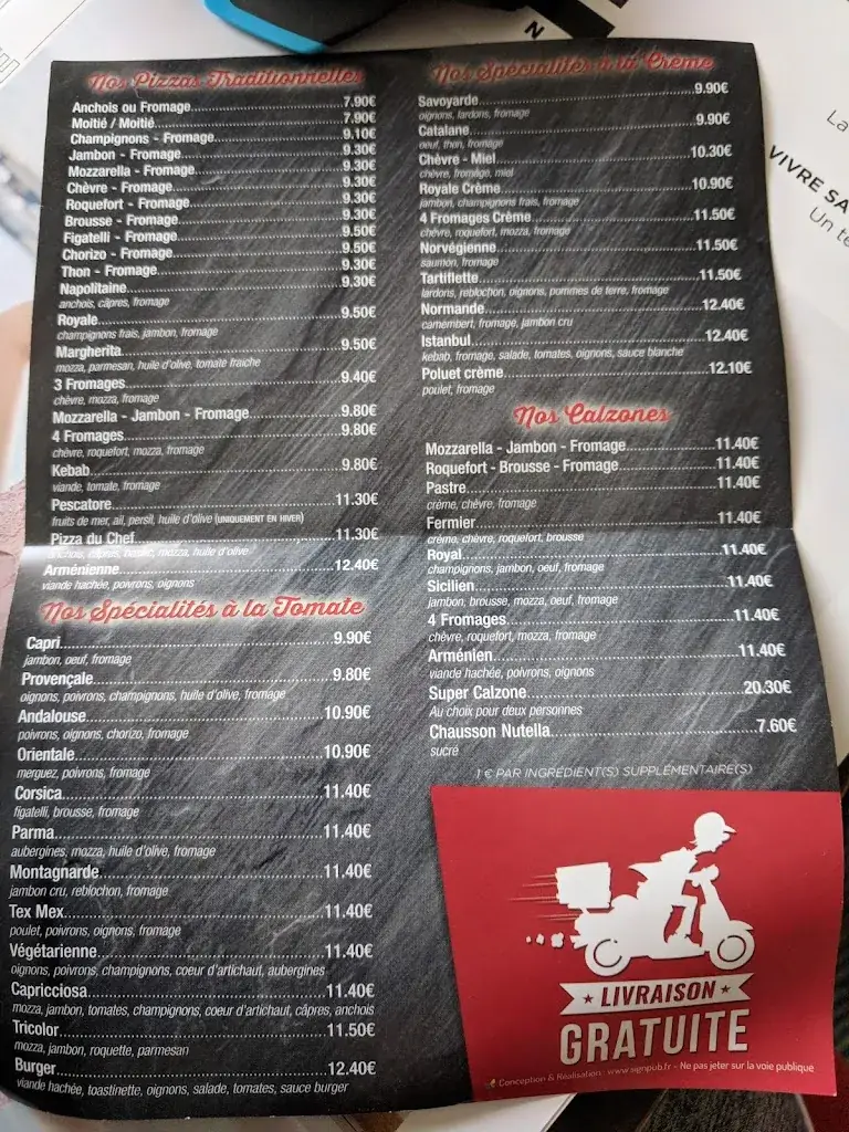 Menu_La Barque_Marignane_image_2