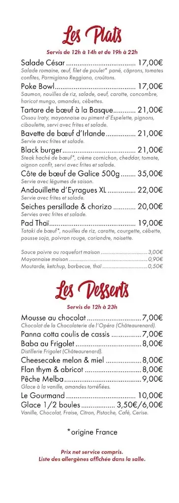 Menu_JIMMY N DRINKS_Châteaurenard_image_2