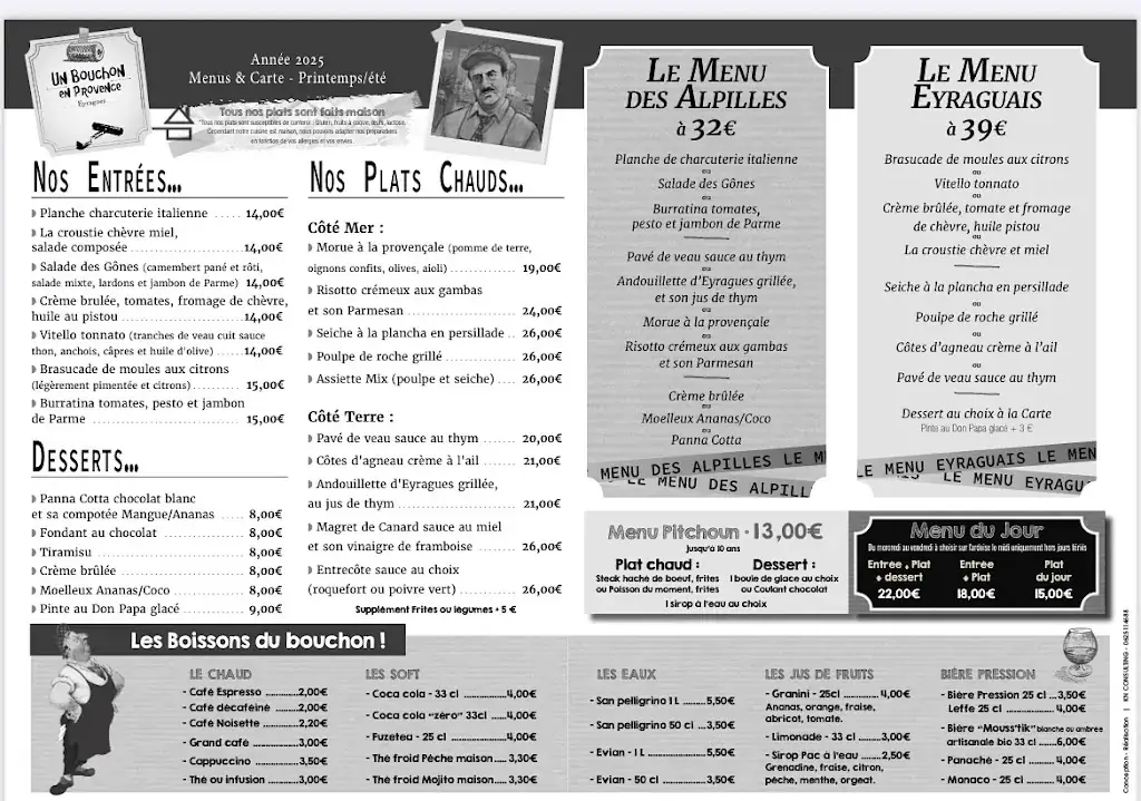 Menu_Un Bouchon en Provence_Eyragues_image_2