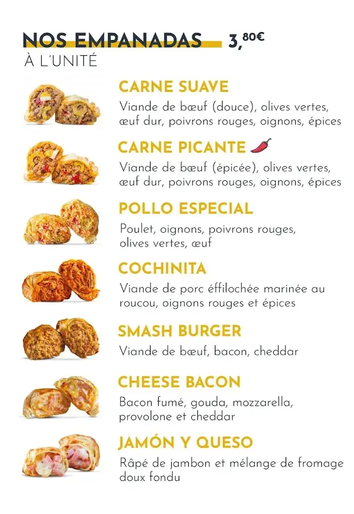Menu_Empanadas y Más_Châteaurenard_image_1