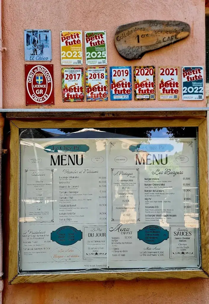 Menu_Chez Pa'_Collobrières_image_1