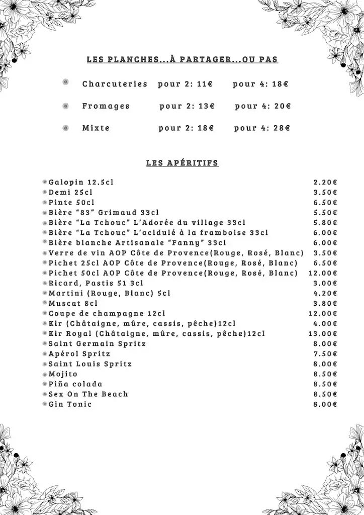 Menu_Le Clos Du Père Louis_Collobrières_image_4