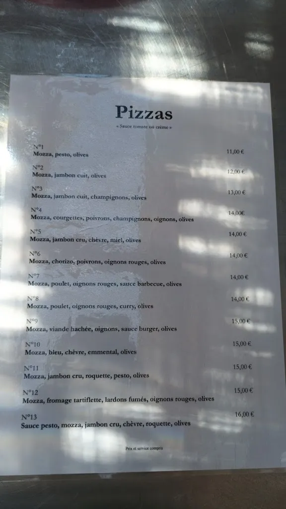 Menu_La Trattoria du lac_Chorges_image_1