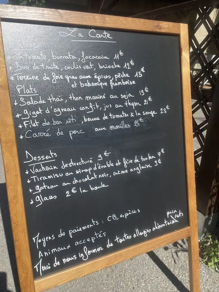 Menu_Restaurant le café de la gare_Chorges_image_3