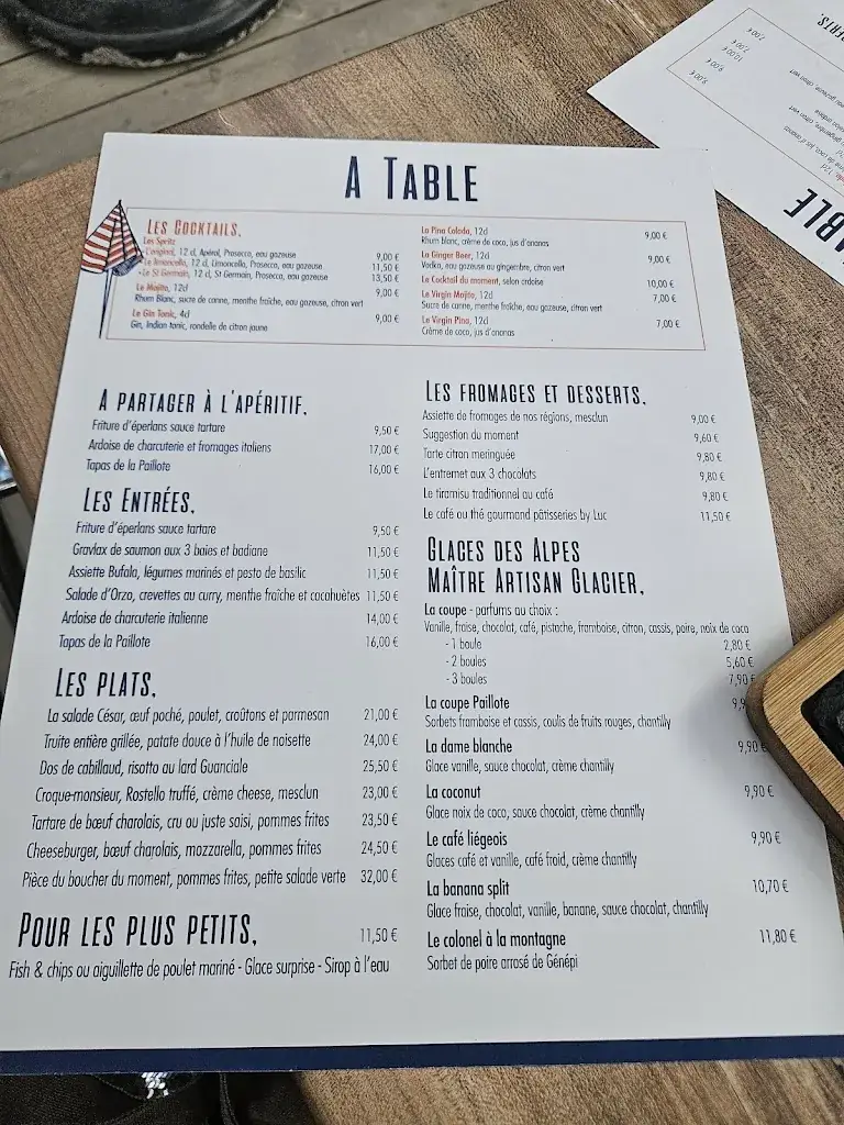 Menu_La Paillote du Lac_Sauze-du-Lac_image_3