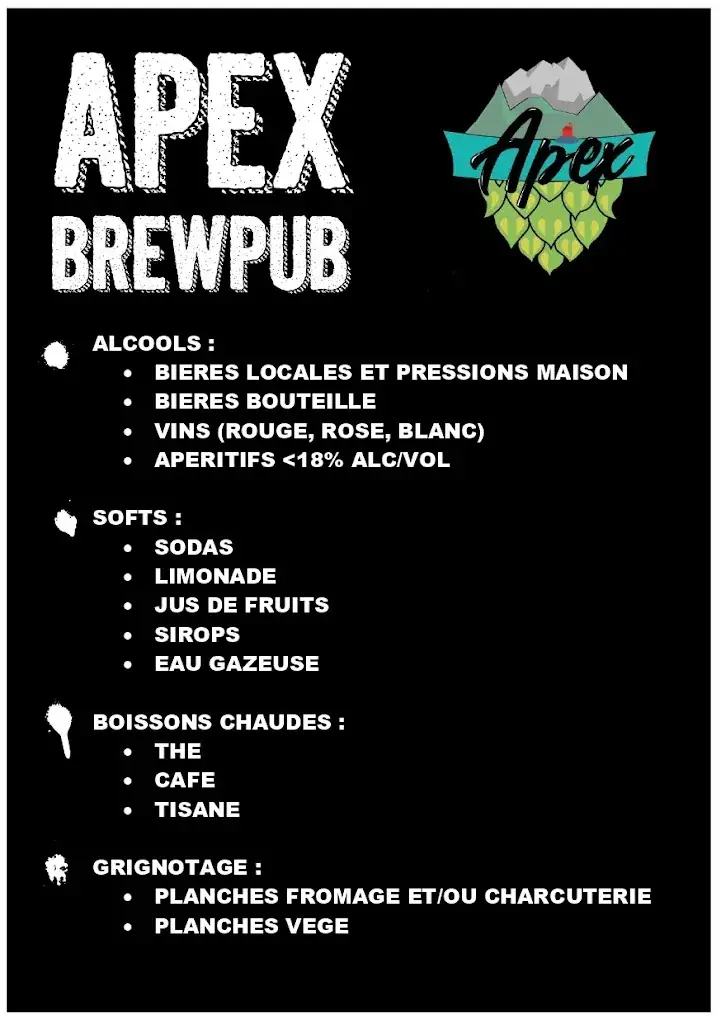 Menu_Apex Brewpub_Chorges_image_1