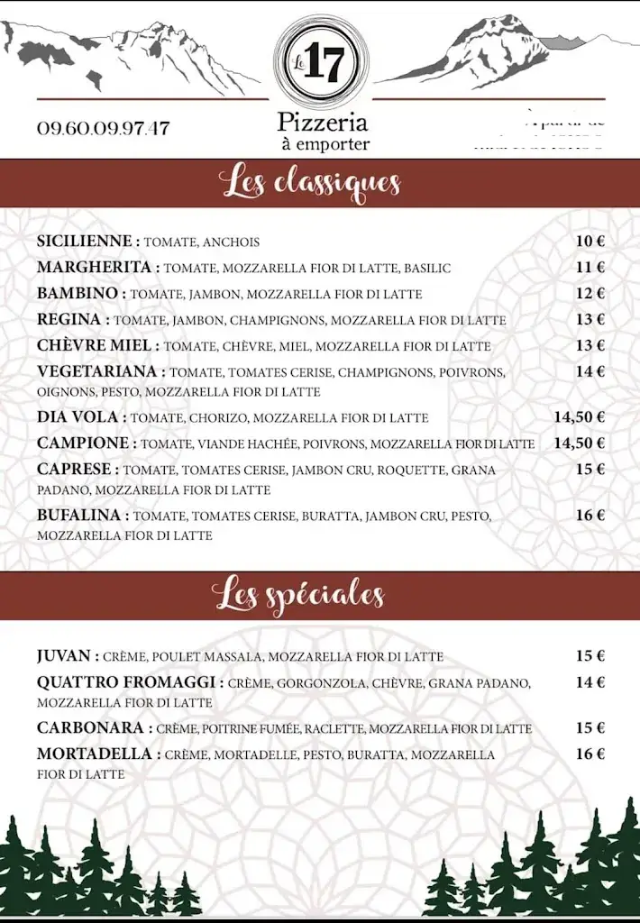 Menu_Le 17 pizzeria_Chorges_immagine_1