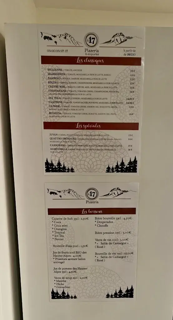 Menu_Le 17 pizzeria_Chorges_immagine_3